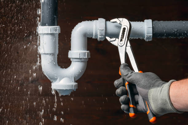 Professional Sewer Line Repair technician working in Cherry Log, GA